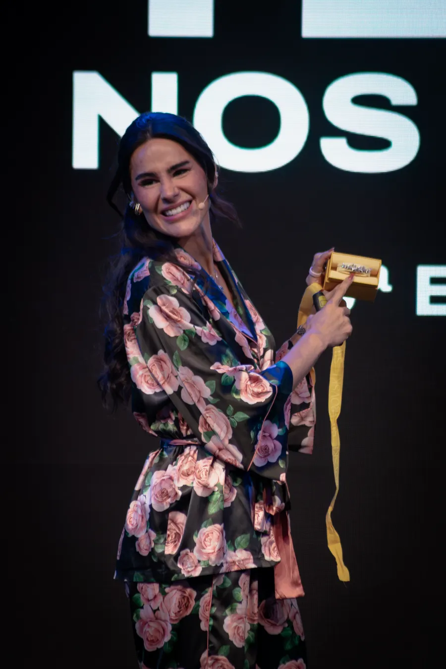 Premiação no palco